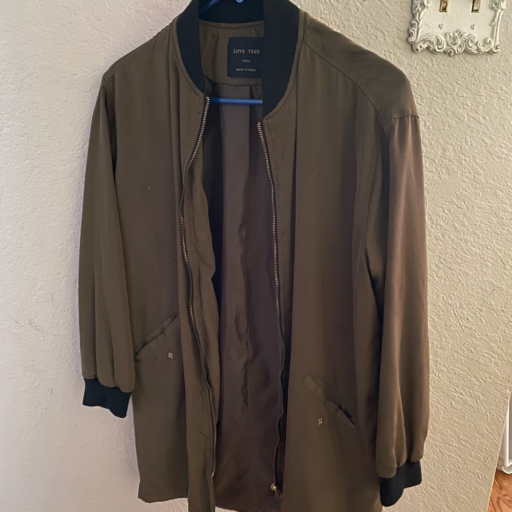 Nice coat over sized